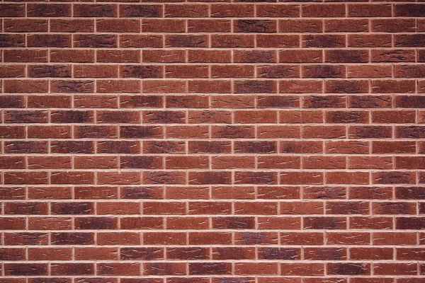 Exponerade röd vintage brick wall konsistens — Stockfoto