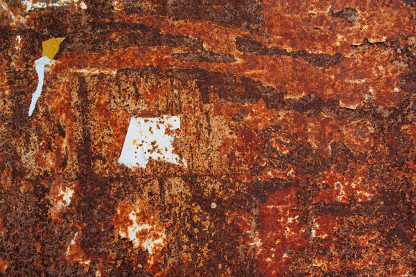 Eski aşınmış metal plaka doku — Stok fotoğraf