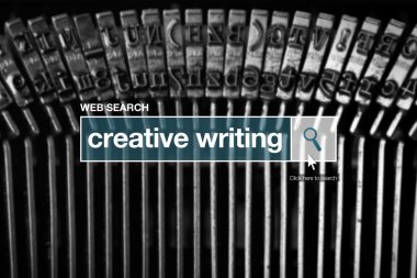 Web arama çubuğu Sözlük terimi - yaratıcı yazma