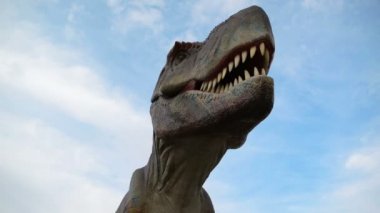 Tyrannosaurus rex yaşam boyutu modeli eğlence dino Park