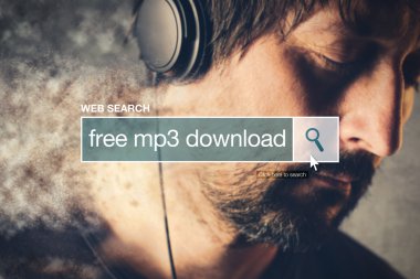 Bedava mp3 download web arama çubuğu Sözlük terimi