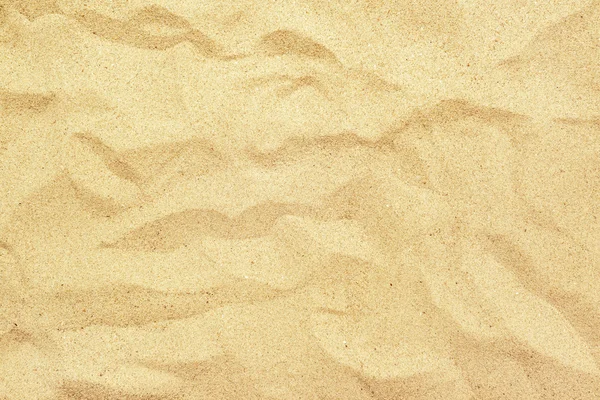 Top view of yellow beach sand texture, summer holiday background — Stock Photo, Image