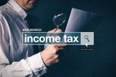 Web arama çubuğu sözlük terimi - gelir vergisi