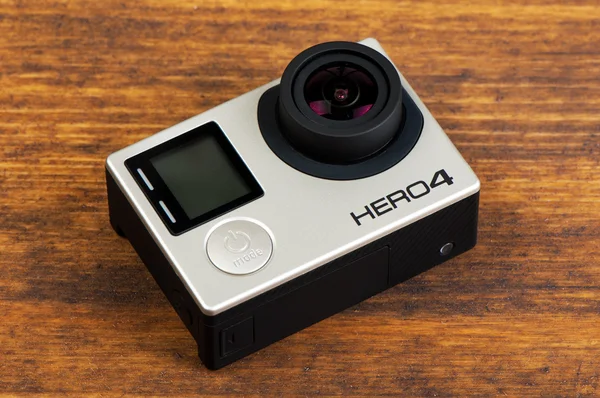 GoPro Hero 4 černá — Stock fotografie