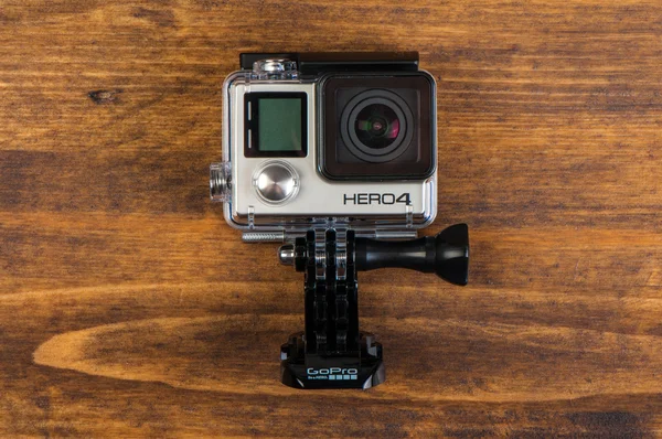 GoPro Hero 4 чорний — стокове фото