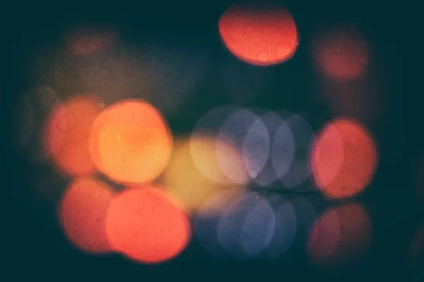 Vintage bokeh vuile achtergrond met stof en vlekken textuur — Stockfoto