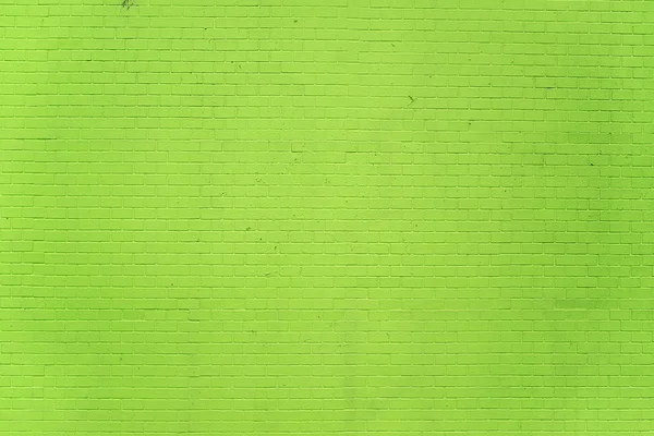 Muro di mattoni verde intemperie — Foto Stock