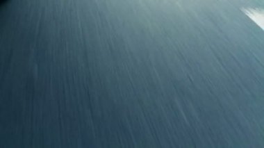 Pov görüntüleri bir açık arazide sürüş