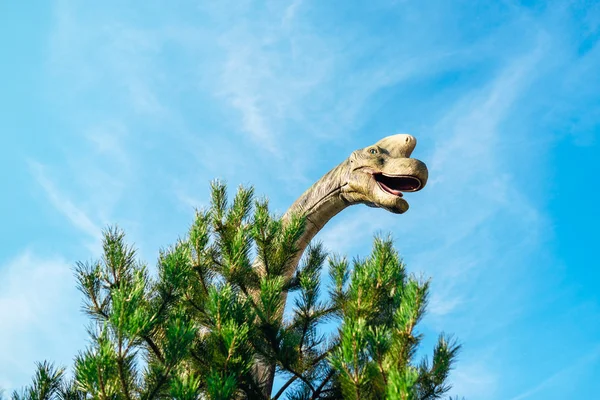 Brachiosaurus im novi sad dino park — Stockfoto