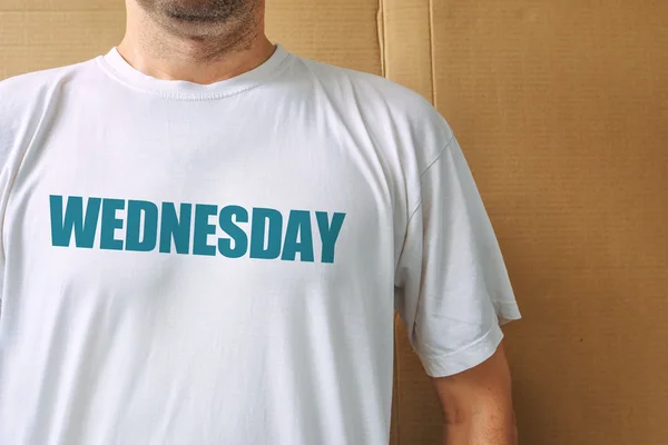 Days of the week - wednesday — Stock Photo, Image