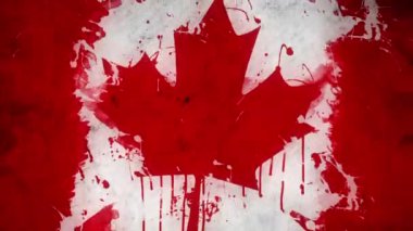Kanada bayrağı animasyon
