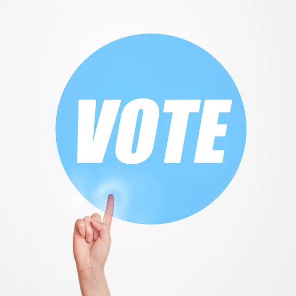 Głosować w wyborach koncepcja — Zdjęcie stockowe