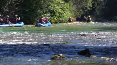 Bohinj Gölü, Slovenya rafting