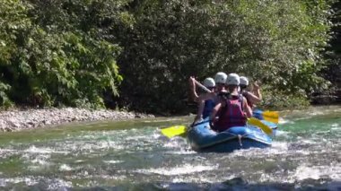 Bohinj Gölü, Slovenya rafting