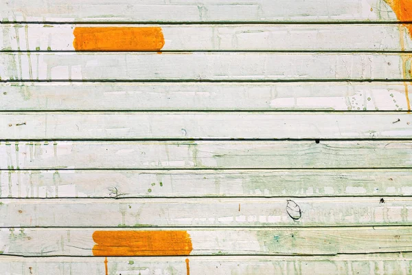 Stained Grunge Wooden Wall Background Weathered White Planks Pattern Paint — Stock Photo, Image