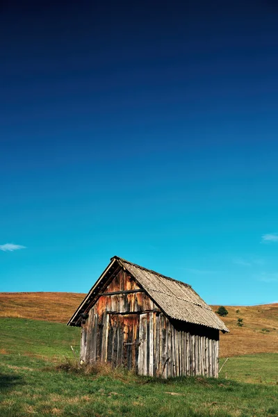 Traditional Wooden Cottage South West Serbia Mount Zlatibor Region Early — Stock Photo, Image