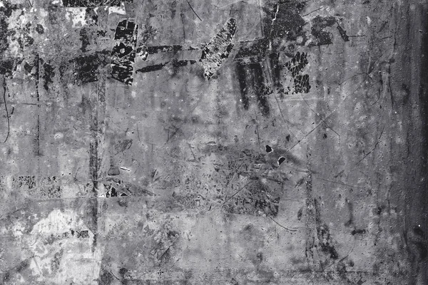 Grunge Texture Shabby Messy Surface Background Overlay Effects Black White — Stockfoto