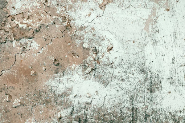 Tekstur Grunge Dari Dinding Semen Tua Cuaca Dikenakan Fasad Sebagai — Stok Foto