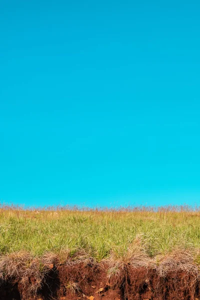 Composição Mínima Paisagem Região Zlatibor Sérvia Com Céu Como Espaço — Fotografia de Stock