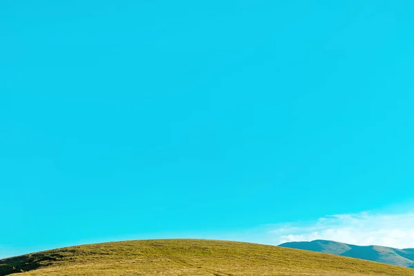 Composición Mínima Del Paisaje Región Zlatibor Serbia Con Cielo Como — Foto de Stock