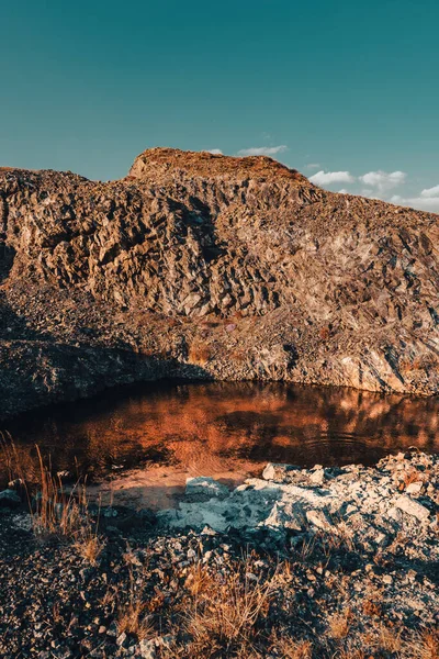 Çorak Kayalık Zlatibor Dağ Manzarası Arka Planda Gökyüzü — Stok fotoğraf