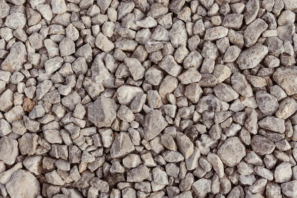 Top View Limestone Gravel Background Natural Textures Patterns — Stock Photo, Image