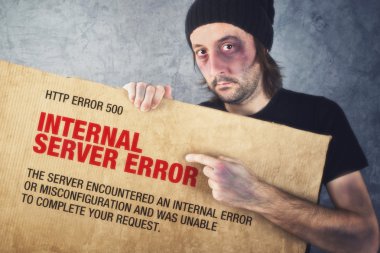 http hata 500 iç sunucu hatası sayfası kavramı