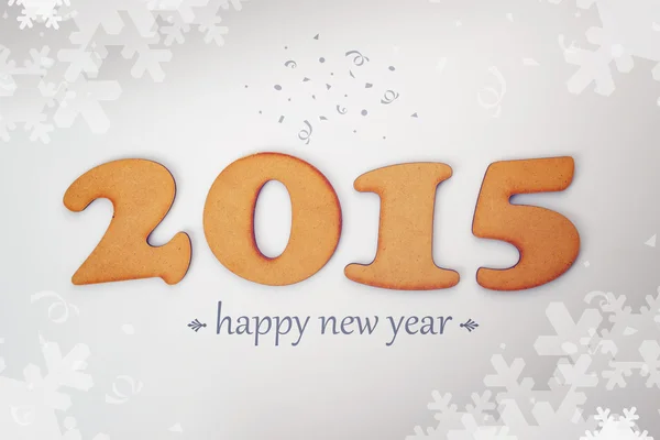 Szczęśliwego nowego roku 2015 — Zdjęcie stockowe