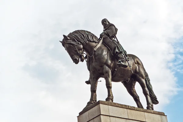 Estátua de Jan Zizka — Fotografia de Stock