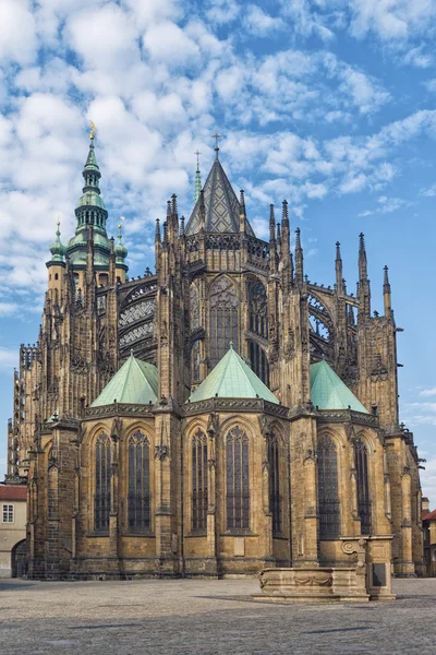 布拉格圣维特大教堂 — 图库照片