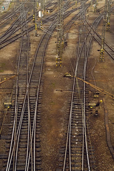 Vías del tren —  Fotos de Stock