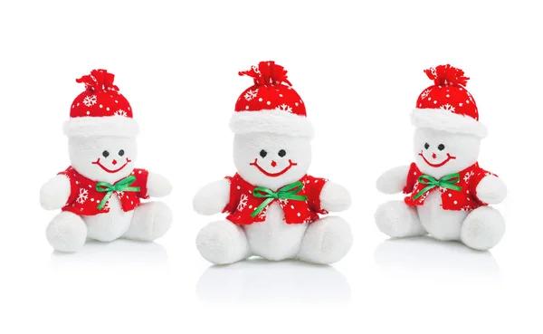 Smiling Generic Christmas Snowman Toy — Stock Photo, Image