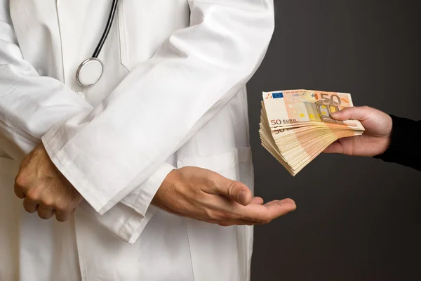 Corruption in Health Care Industry — Stock Photo, Image