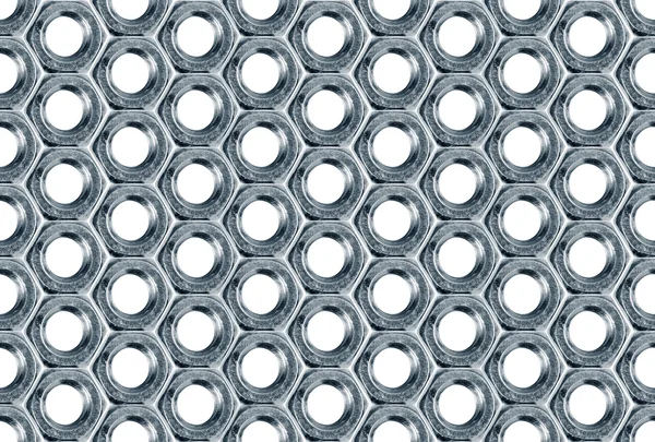 Bolt Nuts Pattern — Stock Photo, Image