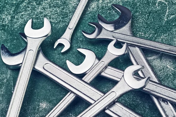 Wrench Jaw Spanner Tools — Stock Photo, Image