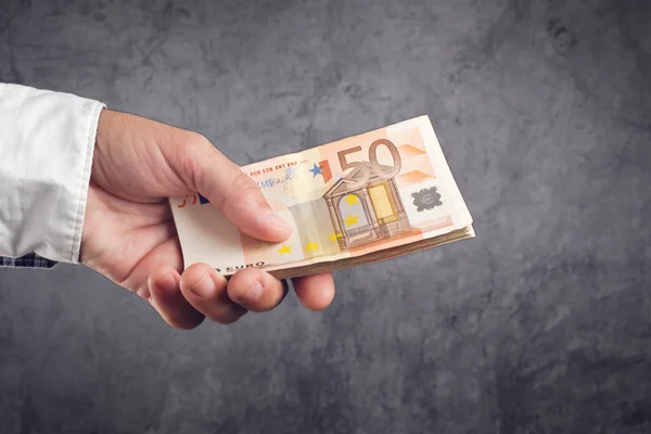 Geld lening — Stockfoto