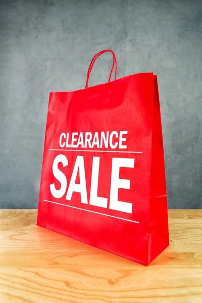 Clarance Sale Bolsa de compras — Foto de Stock