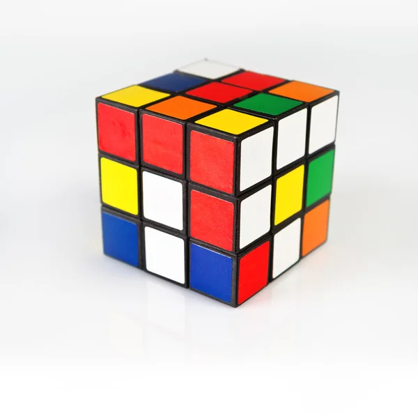 Rubik的立方体 — 图库照片