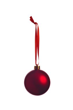 Kırmızı Noel ampul