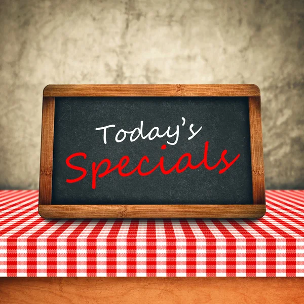Today's Special Title on Restaurant Slate Chalkboard — Stock Image Today's Special Title on Restaurant Slate Chalkboard Stock Picture