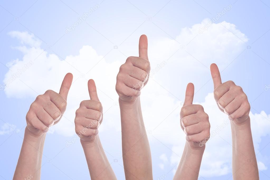 Thumbs up for approval