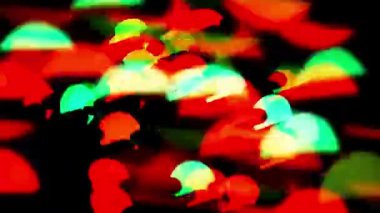 Güzel renkli bokeh şenlikli ışıklar soyut tatil kutlama arka planı olarak defocused