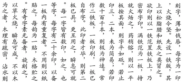 Chinesische Schrift — Stockfoto