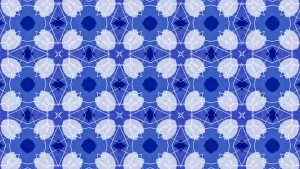 Rayons kaléidoscopiques clignotants comme fond abstrait 