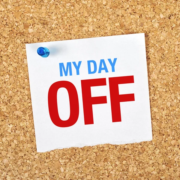 My Day Off — Stock Photo, Image