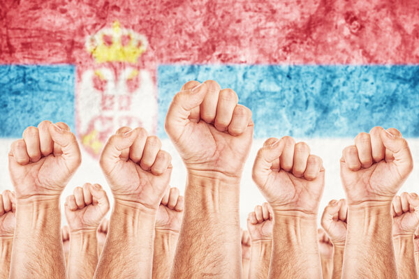 Рабочее движение Сербии, забастовка профсоюзов
