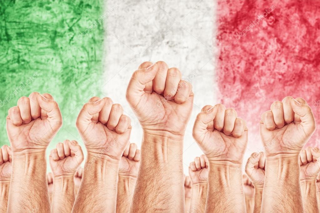 Italy Labour movement, workers union strike