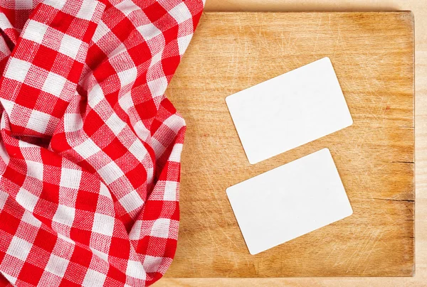 Restaurant Cook's Business Cards Template — Stock Photo, Image