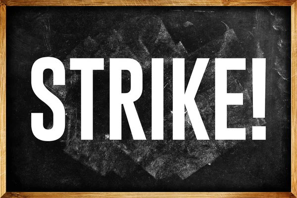 Professores em greve — Fotografia de Stock