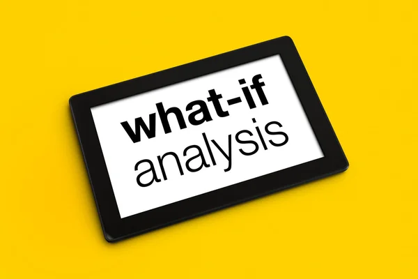 What If Analysis